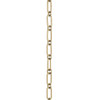 Accessory Chain - 48" of 9 Gauge Chain in Brushed Gold (P8756-191)