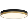 Coco 1 Light LED Flush Mount (20823LEDD-BWA/WHT)