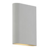 Lux 2 Light LED Wall Sconce (20408LEDD-SAT-120V)