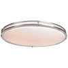 Solero III Brushed Steel LED Flush Mount (20513LEDD-BS/ACR)