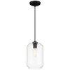 Clarity Black LED Pendant (29010LEDDLP-BL/CLR)
