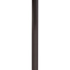 Extension Rod Oil Rubbed Bronze 22 Inch Rod with Nipple (R522-ORB)