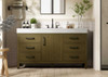 Elegant Furniture and Lighting 60 Inch Single Bathroom Vanity In Chestnut Brown (VF60660MCB)