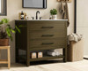 Elegant Furniture and Lighting 36 Inch Single Bathroom Vanity In Chestnut Brown (VF60536MCB)