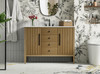 48 Inch Single Bathroom Vanity In Linen Oak (VF29648LO)