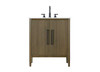 30 Inch Single Bathroom Vanity In Hazel Oak (VF29630HO)