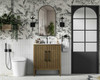 30 Inch Single Bathroom Vanity In Hazel Oak (VF29630HO)
