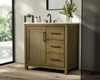 Elegant Furniture and Lighting 36 Inch Single Bathroom Vanity In Hazel Oak (VF29536HO)