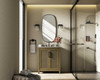 Elegant Furniture and Lighting 30 Inch Single Bathroom Vanity In Hazel Oak (VF29530HO)
