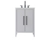 24 Inch Single Bathroom Vanity In Grey (VF29324GR)