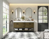 60 Inch Double Bathroom Vanity In Chestnut Brown (VF29260DMCB)