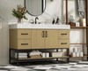 48 Inch Single Bathroom Vanity In  Honey Brown (VF29248MHB)