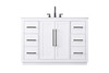48 Inch Single Bathroom Vanity In White (VF29048WH)