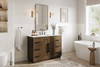Elegant Furniture and Lighting 48 Inch Single Bathroom Vanity In Hazel Oak (VF29048HO)