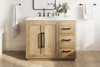42  Inch Single Bathroom Vanity In Linen Oak (VF29042LO)