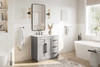 Elegant Furniture and Lighting 36 Inch Single Bathroom Vanity In Grey (VF29036GR)
