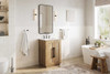 24 Inch Single Bathroom Vanity In Linen Oak (VF29024LO)
