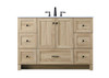 Elegant Furniture and Lighting 48 Inch Single Bathroom Vanity In Mango Wood (VF2848MW)