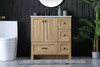 32 Inch Single Bathroom Vanity In Mango Wood (VF2832MW)