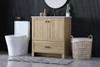 30 Inch Single Bathroom Vanity In Mango Wood (VF2830MW)