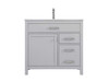 36 Inch Single Bathroom Vanity In Grey (VF23336GR)