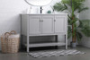 42 Inch Single Bathroom Vanity In Grey (VF22242GR)