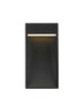 Elegant Furniture and Lighting Adriel 7.5 Inch Outdoor Wall Sconce In Black (OD504W15BK)