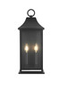 Shepard 8 Inch Outdoor Wall Sconce In Black (OD503W21BK)