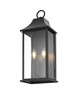 Shepard 8 Inch Outdoor Wall Sconce In Black (OD503W21BK)