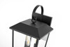 Riggs 10 Inch Outdoor Wall Sconce In Black (OD502W17BK)