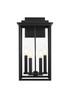 Kaysen 11 Inch Outdoor Wall Sconce In Black (OD501W21BK)