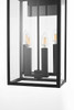 Kaysen 11 Inch Outdoor Wall Sconce In Black (OD501W21BK)