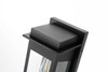 Dunton 6.5 Inch Outdoor Wall Sconce In Black (OD362W19BK)