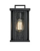 Elegant Furniture and Lighting Sedgley 6.5 Inch Outdoor Wall Sconce In Black (OD357W12BK)