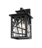 Clifford 7 Inch Outdoor Wall Sconce In Black (OD353W13BK)