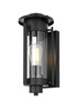 Elegant Furniture and Lighting Bucknell 6.5 Inch Outdoor Wall Sconce In Black (OD349W15BK)