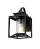 Witte 7 Inch Outdoor Wall Sconce In Black (OD339W13BK)