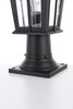 Bodine 7 Inch Outdoor Post Light In Black (OD337P16BK)
