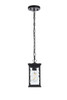Mascher 5 Inch Outdoor Pendant In Black (OD336H11BK)