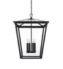 Oxford 20 Inch Outdoor Pendant In Black (OD334H27BK)