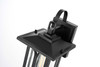 Elegant Furniture and Lighting Thayer 7 Inch Outdoor Wall Sconce In Black (OD327W14BK)