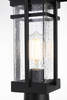 Livingston 6.5 Inch Outdoor Post Light In Black (OD321P17BK)