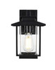 Tioga 7 Inch Outdoor Wall Sconce In Black (OD317W12BK)
