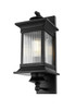 Collins 7 Inch Outdoor Wall Sconce In Black (OD316W19BK)