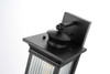 Collins 7 Inch Outdoor Wall Sconce In Black (OD316W19BK)