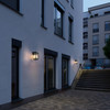 Elegant Furniture and Lighting Ludlow 6 Inch Outdoor Wall Sconce In Black (OD308W13BK)