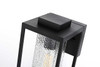 Philip 6 Inch Outdoor Wall Sconce In Black (OD307W12BK)