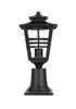 Macon 7 Inch Outdoor Post Light In Black (OD303P16BK)