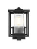 Dover 7 Inch Outdoor Wall Sconce In Black (OD302W12BK)