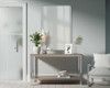 Contour Metal Rectangle Mirror 27X40 In Silver (MR8A2740SIL)